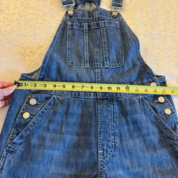 Gap Denim Bib Overalls Adjustable Size XS - Picture 14 of 16